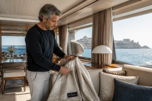 Décoration intérieure de yacht sur mesure Marseille