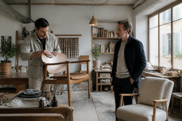 Rénovation de chaise et fauteuil pour salle de conférence Marseille